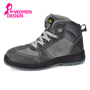 Las mejores botas de trabajo de seguridad con puntera de acero para mujer M-8516W Gamuza