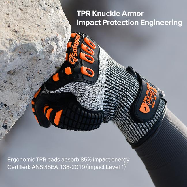 Safetoe TPR9004 ArmorGuard Pro | Un nuevo punto de referencia en guantes de seguridad industrial