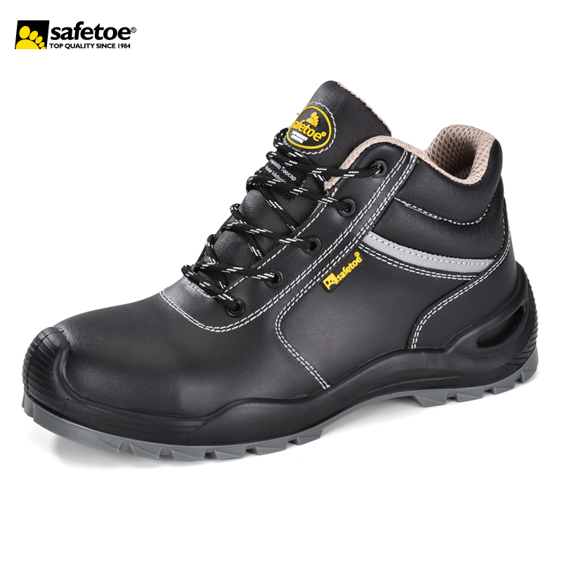 Botas de seguridad de alta calidad con puntera compuesta para trabajadores manufactureros | M-8371