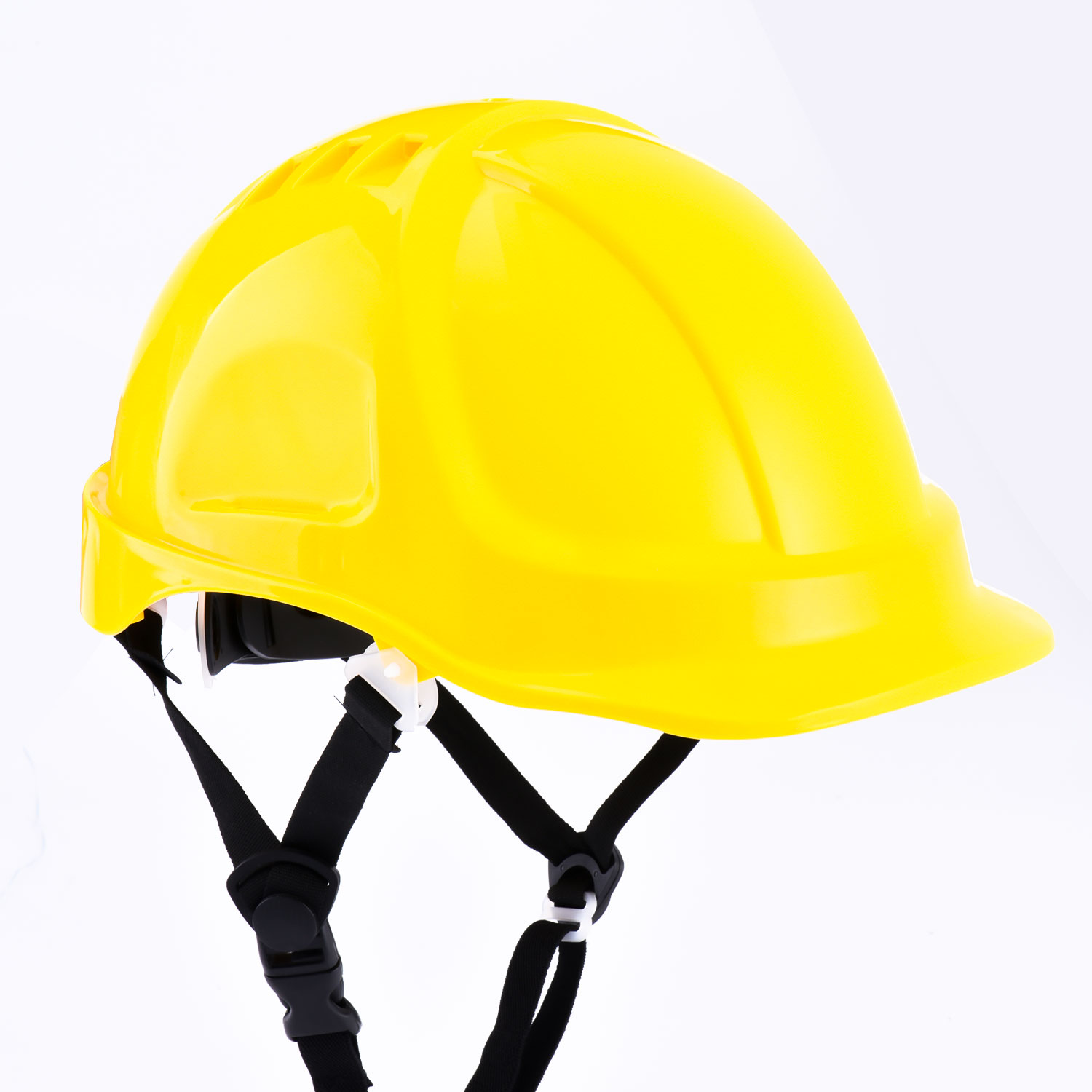 Casco de trabajo de seguridad amarillo W-037