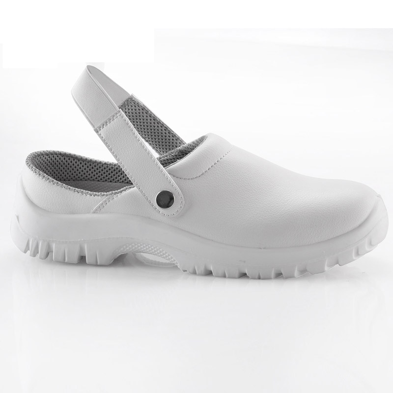 Zapatos de seguridad para cocina y sala blanca L-7096