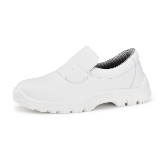Zapatos de seguridad de microfibra para la industria alimentaria con puntera de acero y protección CleanShield S2 | L-7019