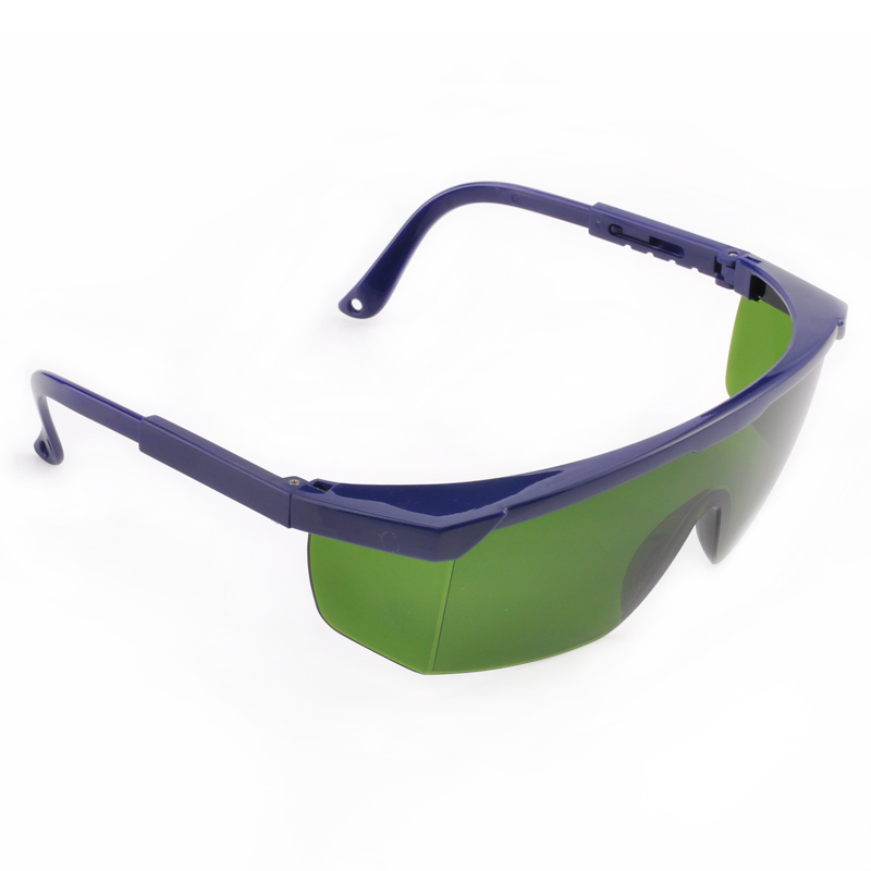 Gafas de seguridad con lente oscura KS102 Verde