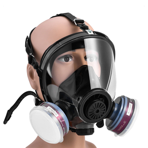 Respirador resistente a productos químicos con filtros GM8000