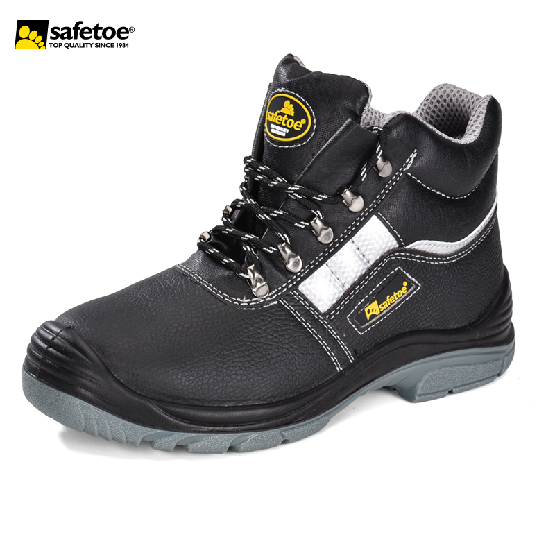 Zapatos de seguridad resistentes al agua para trabajo pesado S3 M-8027 fabricante de China - SHANGHAI LANGFENG INDUSTRIAL CO.,LTD