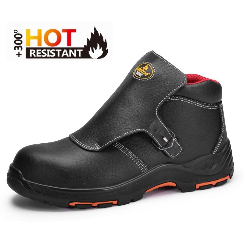 Zapatos de de seguridad Botas de soldadura para soldador M-8387 del fabricante de China - SHANGHAI INDUSTRIAL CO.,LTD