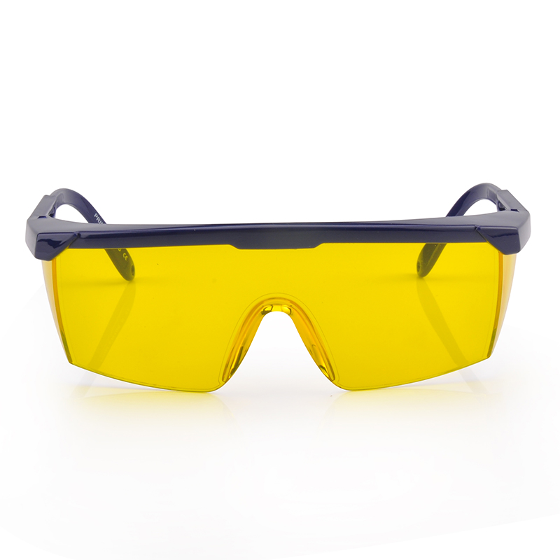 Gafas de seguridad para PC con protección láser KS102 amarillas