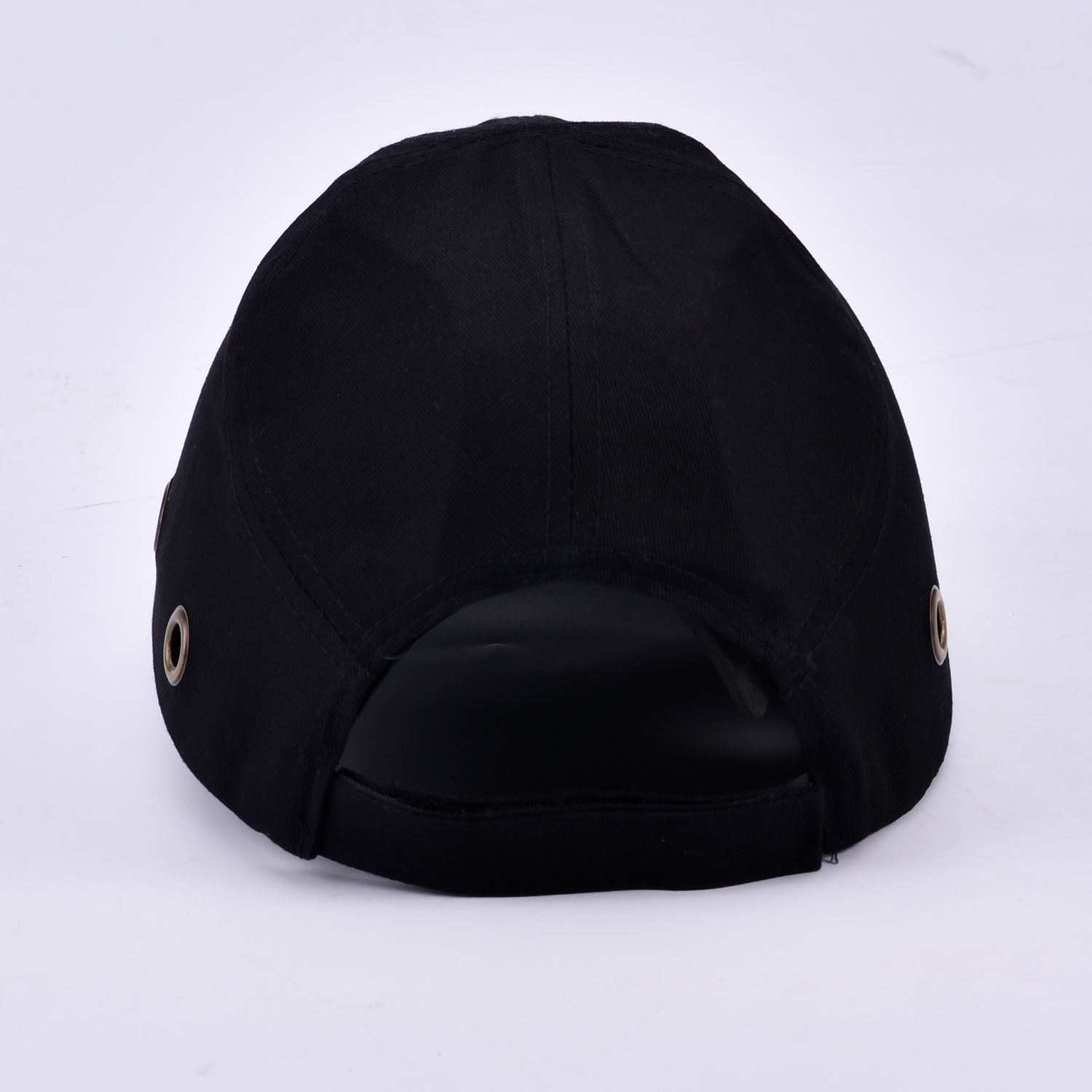 Gorra de seguridad con diseño de béisbol WH001 negro