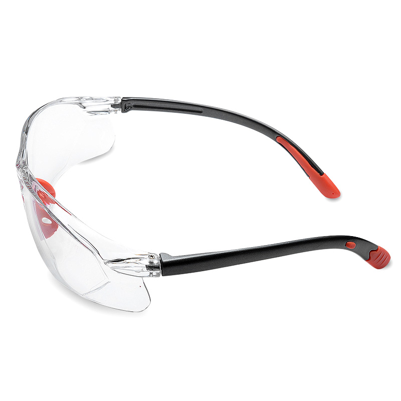 Gafas de seguridad con lentes transparentes SG003 Naranja