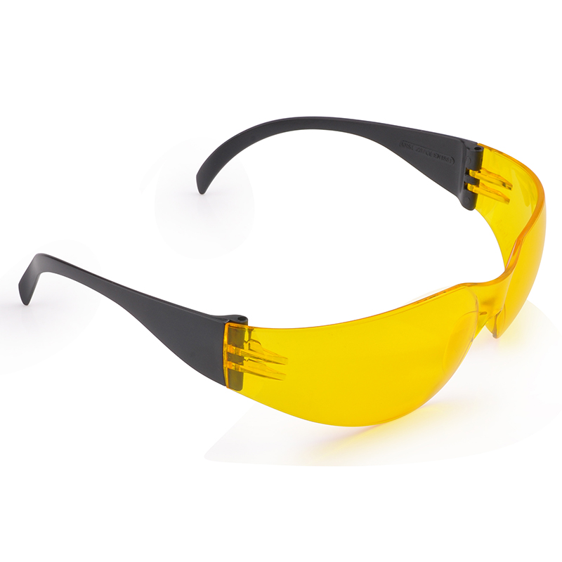 Gafas de seguridad de protección solar amarillas SG001 