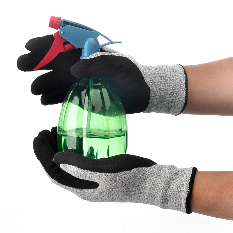 Guantes de trabajo resistentes contra cortes FL-HDPNFM