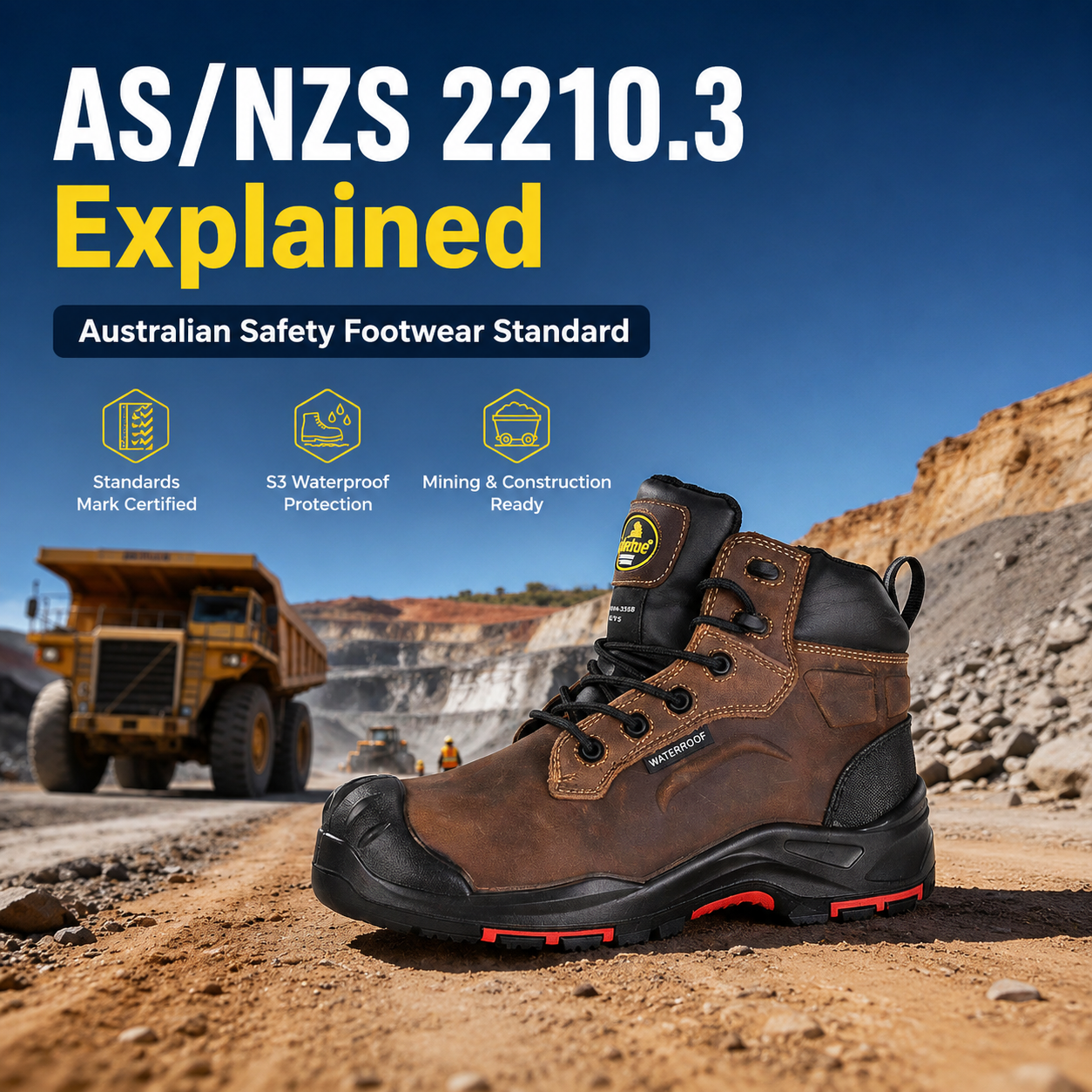 ¿Qué es la certificación AS/NZS 2210.3 para calzado de seguridad?