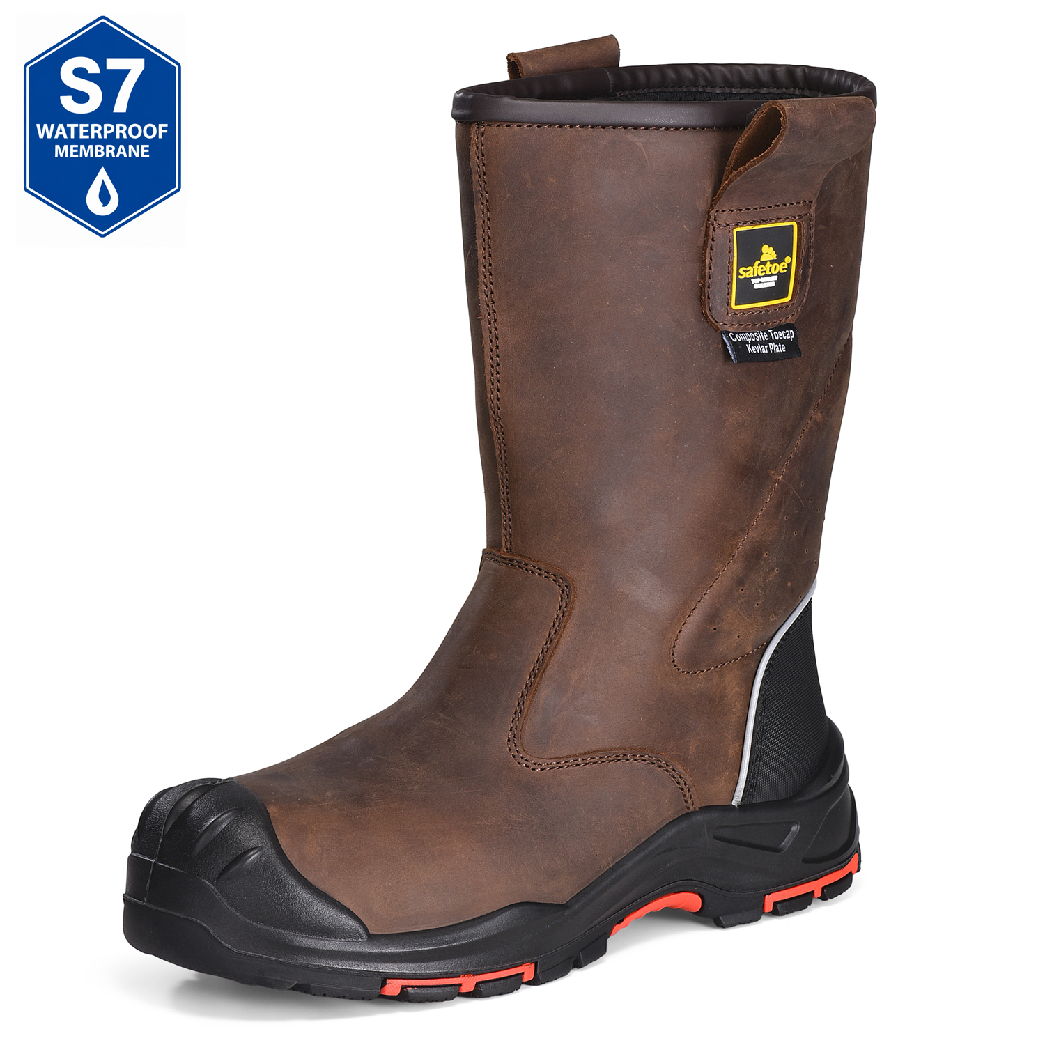 Botas de seguridad Rigger impermeables Safetoe H-9437 S7 para petróleo y gas