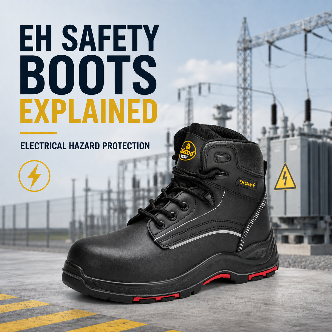 ¿Qué es la protección EH? Comprensión de las botas de seguridad contra riesgos eléctricos