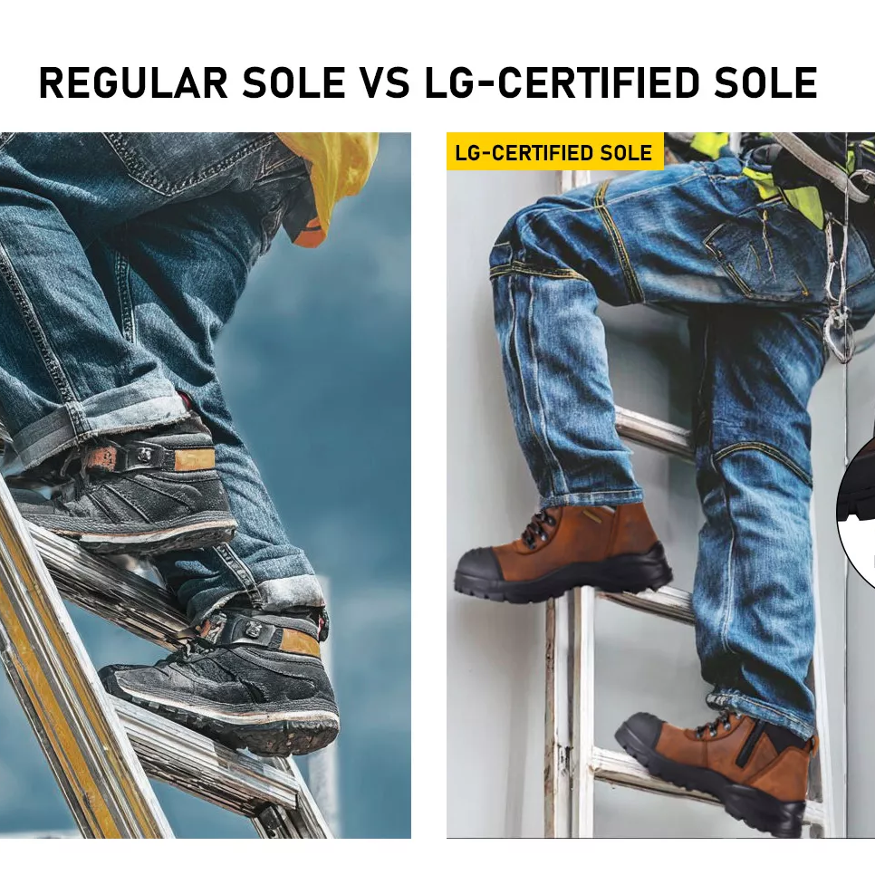  Redefiniendo el calzado de seguridad para escaleras: los zapatos de seguridad SAFETOE obtienen la certificación LG EN ISO 20345:2022+A1:2024 para trabajadores de gran altitud