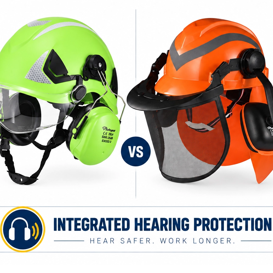 Cómo Elegir un Casco Forestal con Protección Facial y Auditiva