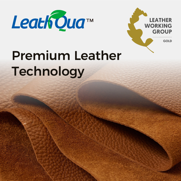 Tecnología de cuero premium LeathQua™ para calzado de seguridad cómodo y duradero